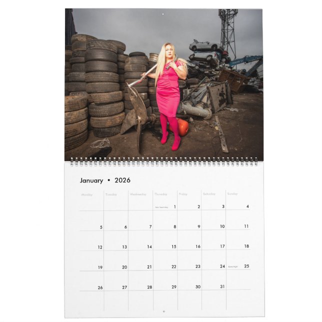 Barbara 2022 Calendar Scrapyard von Evija Laivina Kalender (Jan 2026)