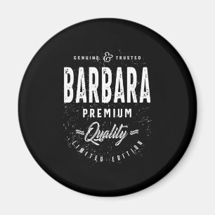 Barbara Personalisiert Name Birthday Gift Magnet