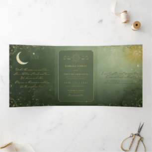 Barbara + Tim Trifold Hochzeitseinladung Dreifach Gefaltete Einladung
