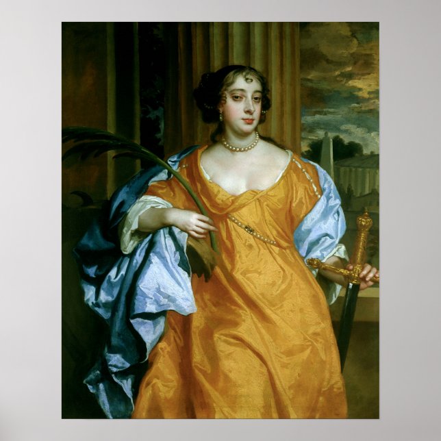 Barbara Villiers Duchess von Cleveland Poster (Vorne)