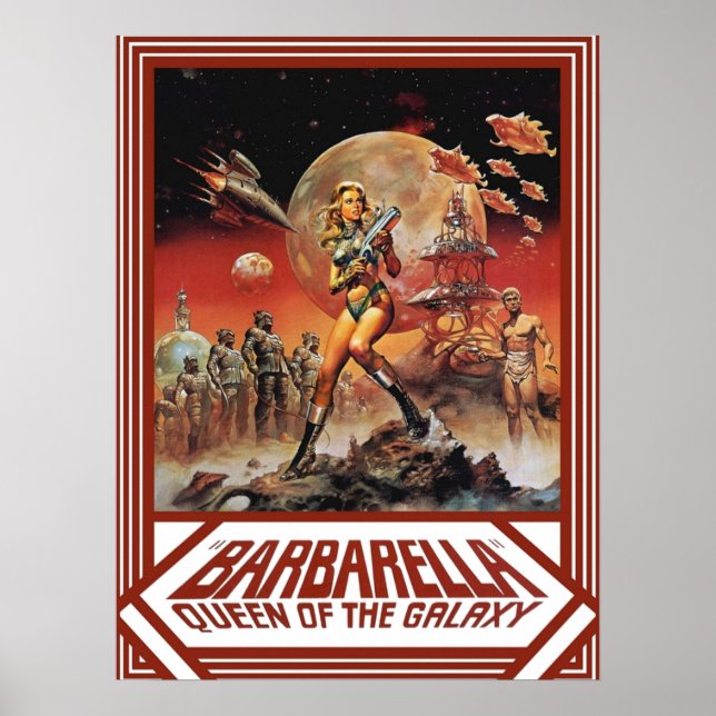 Barbarella 1968 poster (Vorne)