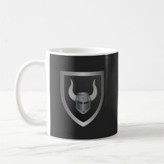 Barbaren-Schild-Logo – Wikinger-Krieger-Emblem Kaffeetasse