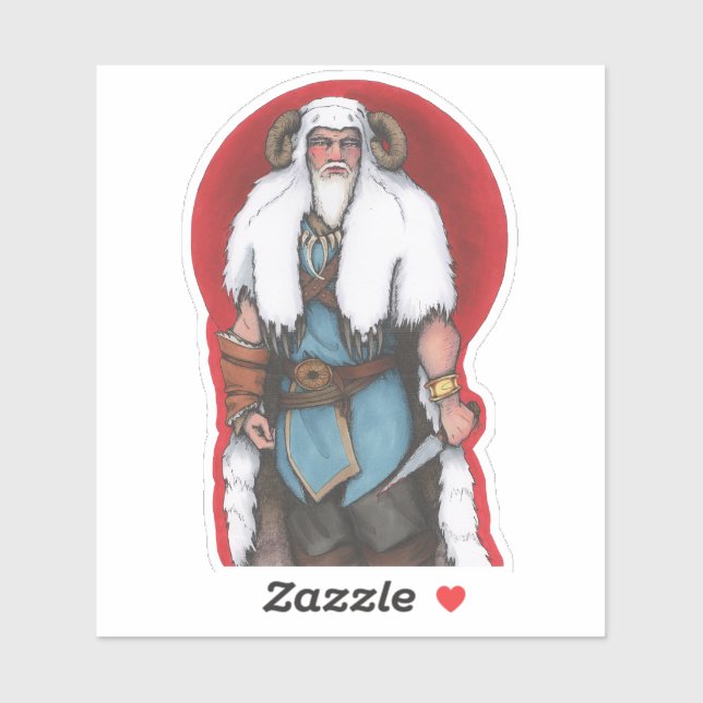 Barbarian Chief Aufkleber (Blatt)