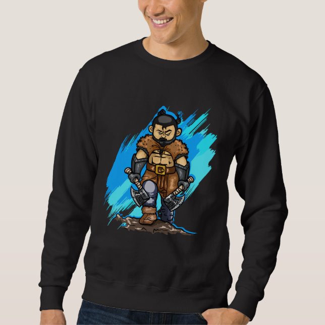 Barbarian Costume for Boys and Girls Sweatshirt (Vorderseite)