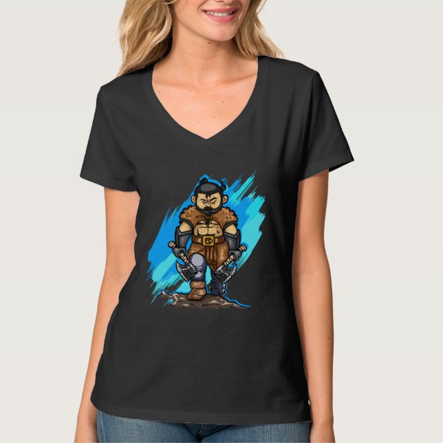 Barbarian Costume for Boys and Girls T-Shirt (Vorderseite)