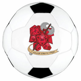 Barbarian Dice Design Fußball