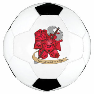 Barbarian Dice Design Fußball