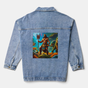 Barbarian King Denim Jacket Jeansjacke