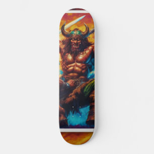 Barbarian King Fight Skateboard