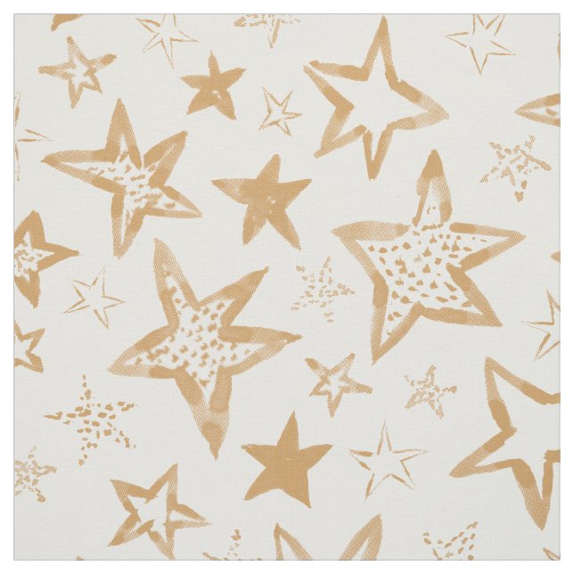 BarBARIAN Tancing Stars Gold Stoff (Muster)