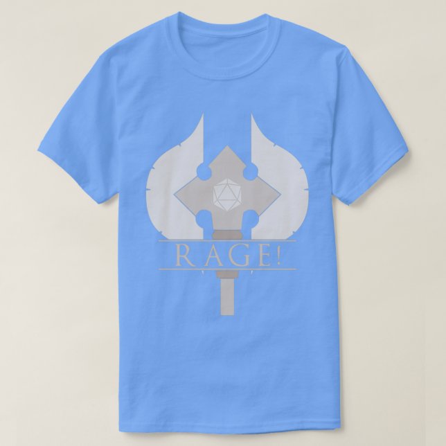 Barbarianwut Light Thirt T-Shirt (Design vorne)
