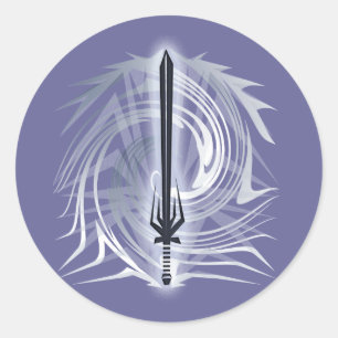 Barbarier Runder Aufkleber