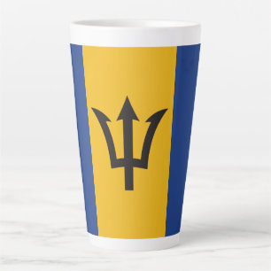 Barbarische Bajan-Flagge Gesamtabdeckung  Milchtasse