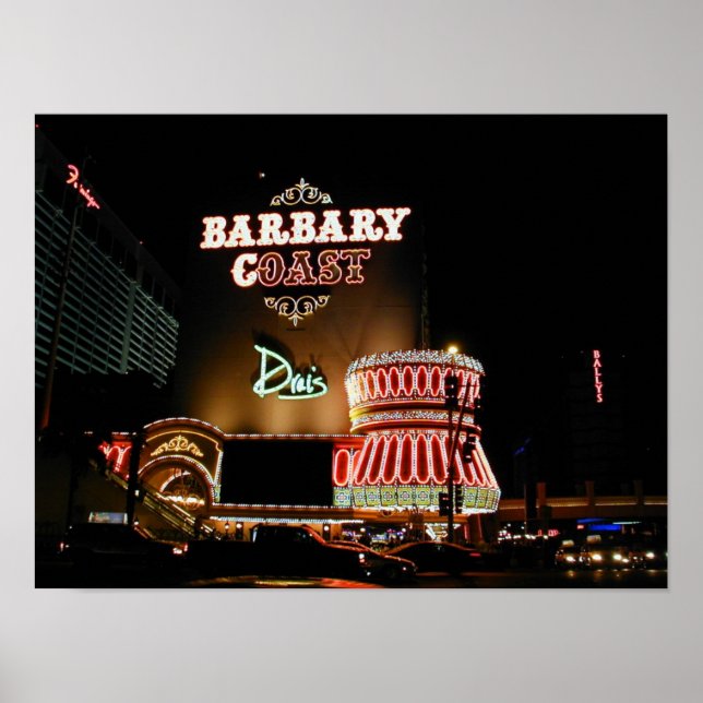 Barbary Coast Las Vegas Poster (Vorne)