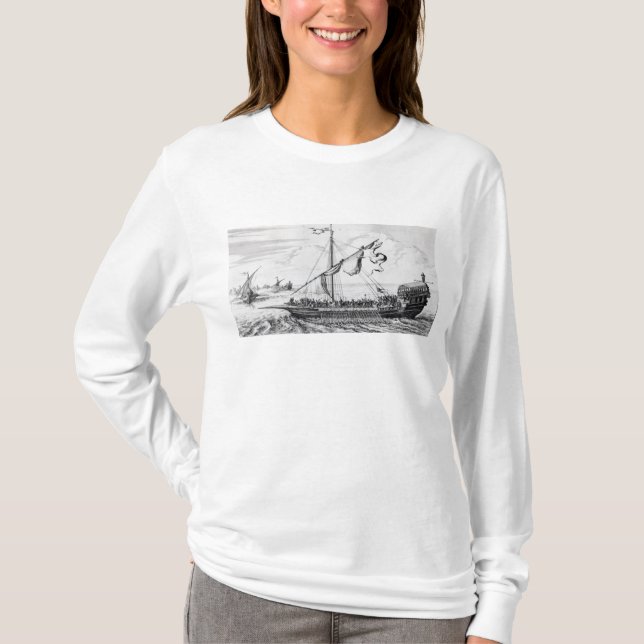 Barbary-Galeeren T-Shirt (Vorderseite)