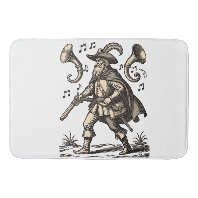 Barbatos Echos der Jagd Badematte (Vorderseite)