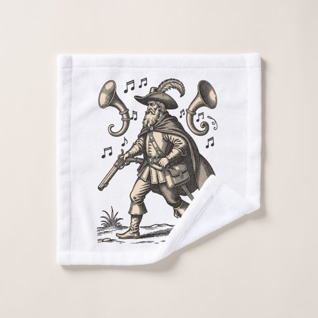 Barbatos Echos der Jagd Badhandtuch Set (Waschlappen)