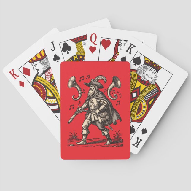 Barbatos Echos der Jagd Spielkarten (Rückseite)