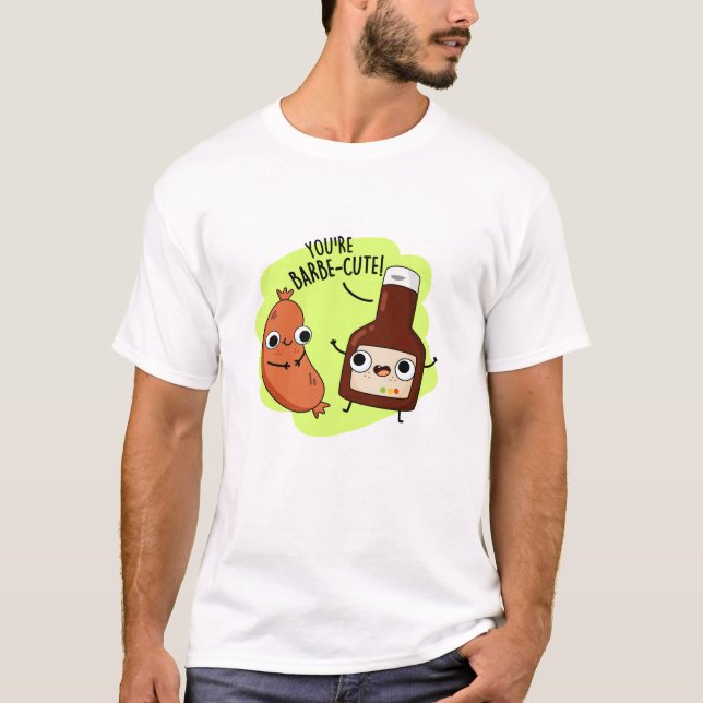 Barbe-niedlich Funny Barbecue Pun T-Shirt (Vorderseite)