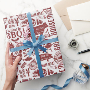 Barbecue Bbq Grillen Geschenkpapier