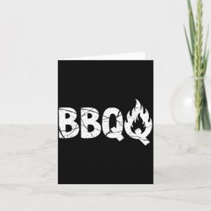 Barbecue Bbq-Witzgeschenk für Grill-Timer-Smoker C Karte