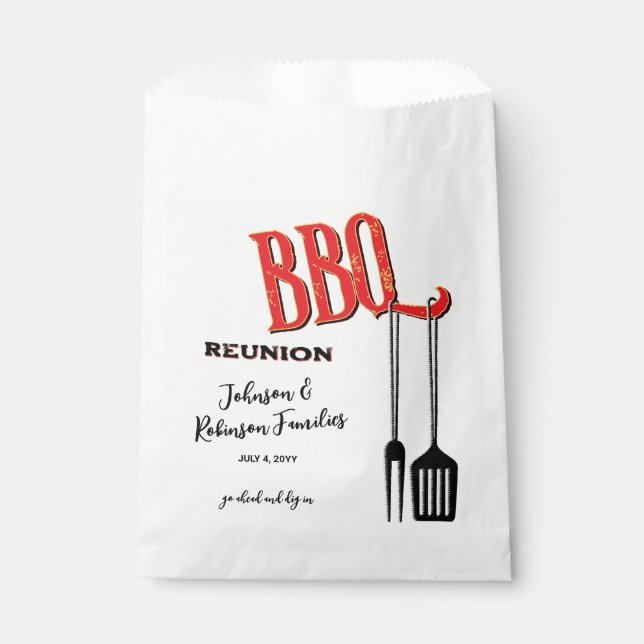 Barbecue  geschenktütchen (Vorderseite)