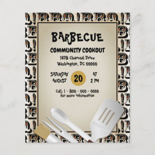 Barbecue-Grill-Party Flyer
