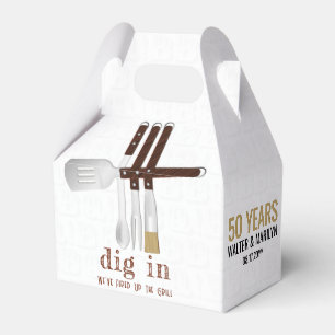 Barbecue-Hochzeit-Jubiläum Geschenkschachtel