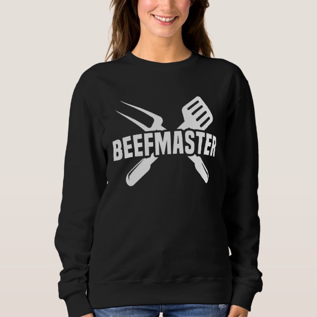 Barbecue Men Kettle Barbecue Cutlery Barbecue Acce Sweatshirt (Vorderseite)