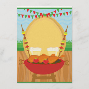 Barbecue-Party Einladung