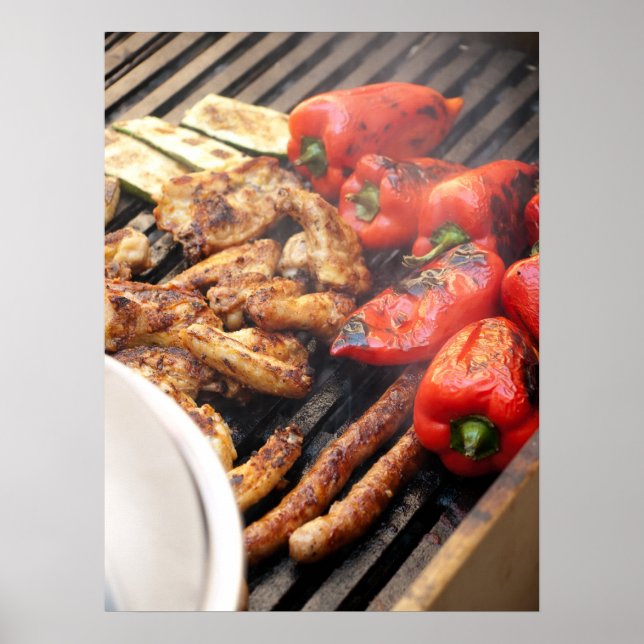 Barbecue Poster (Vorne)