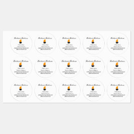 Barbecue Restaurant Küche Social Media Website Etiketten