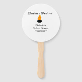 Barbecue Restaurant Küche Social Media Website Fächer