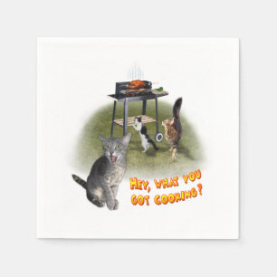 Barbecue-😺 Serviette