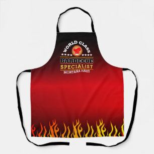 BARBECUE Spezialist Flammengrill Schürze