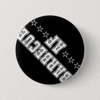Barbecue-T-Shirt im Vintage-Stil Bbq-T-Shirt Retro Button