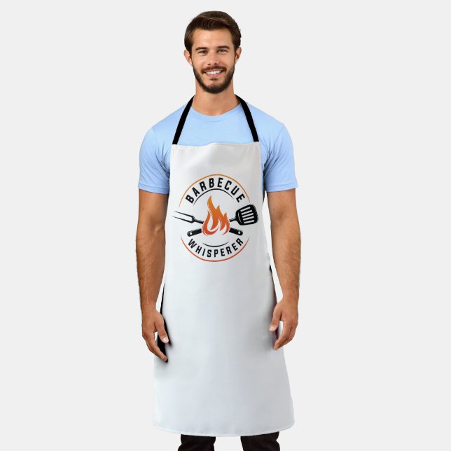 Barbecue Whisperer Schürze (Getragen)