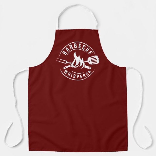 Barbecue Whisperer Schürze (Vorderseite)