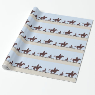 Barbed Wire Cowboy-Geschenkwrap Geschenkpapier