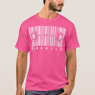 Barbell Barcode Gear Weight Training Fitness Gym - T-Shirt