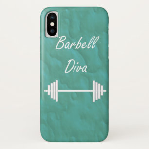 Barbell-Diva-Fitnessbarbell-Form Case-Mate iPhone Hülle