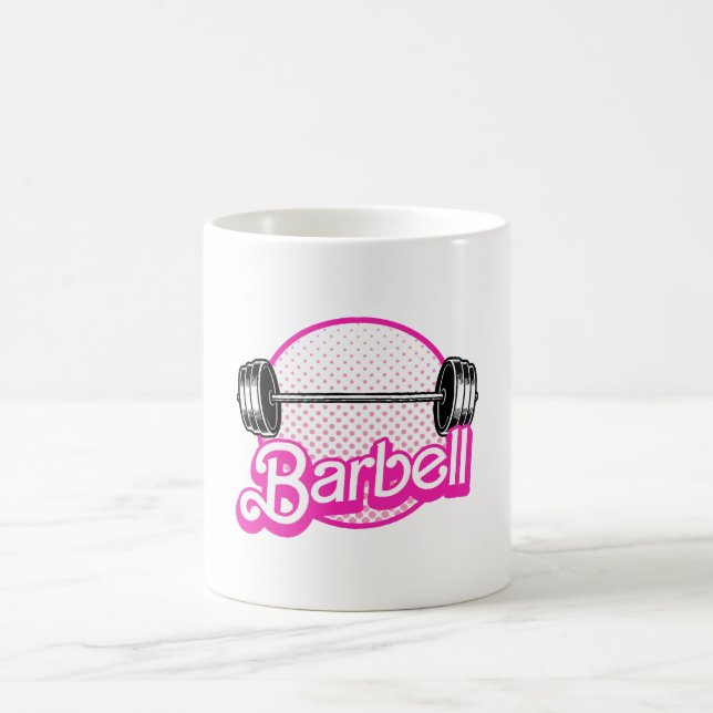 Barbell - rosa kaffeetasse (Mittel)