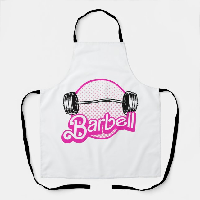 Barbell - rosa schürze (Vorderseite)
