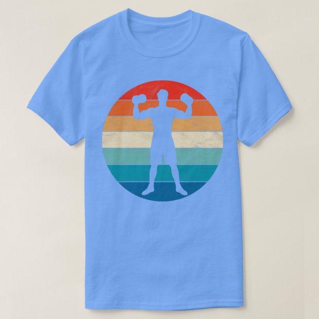Barbell und Dumbell T-Shirt (Design vorne)