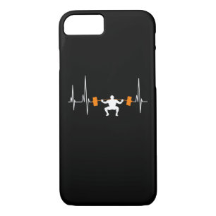 Barbell Weightlift Heartbeat-Bodybuilding Case-Mate iPhone Hülle