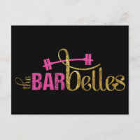 BarBelles Post Card