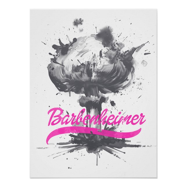 Barbenheimer Poster (Vorderseite)