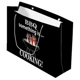 Barbeque Cook Koch Funny Grillen Große Geschenktüte