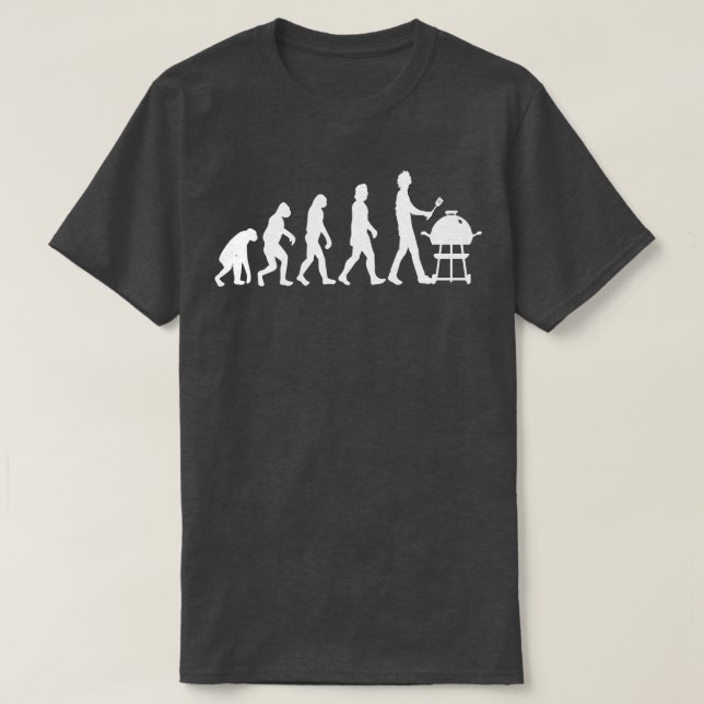 Barbeque Evolution 1 T-Shirt (Design vorne)