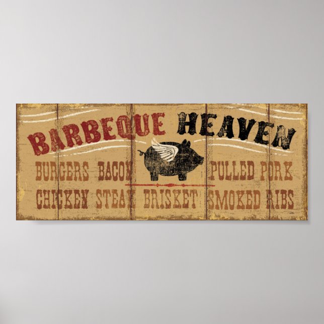 Barbeque Heaven Poster (Vorne)